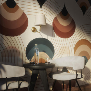 Brass wall light with a grey linen fabric shade, classic design, ideal for elegant and cozy interiors by Ghidini 1849 - Finish: OBS Bronze Satin Brass