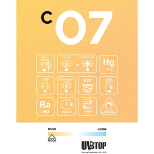 LED Light Bulb G125 by Ghidini 1849