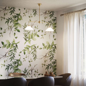 Brass chandelier with two cone-shaped white glass shades, minimalist and adjustable design for interiors by Ghidini 1849 - Finish: OBS Bronze Satin Brass