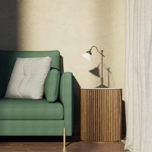 Brass desk lamp with white glass shade adjustable arm classic library style decorated base handcrafted Italian design by Ghidini 1849 - Finish: OAS Antique Brass