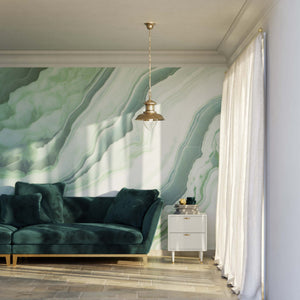 Nautical style pendant lamp in brass and transparent glass, design inspired by maritime lanterns, Al Mare collection Ghidini 1849 - Finish: OBS Bronze Satin Brass