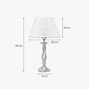 Abat Jour Art Nouveau Bedside Floral Premium Style by Ghidini 1849