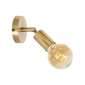 Adjustable Brass Wall Light Premium Elitia by Ghidini 1849