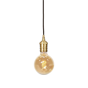 Adjustable Pendant Light In Solid Brass Vesta by Ghidini 1849