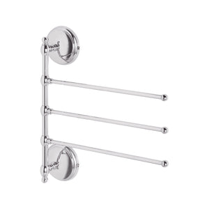Adjustable Towel Rack Solid Bronzed Brass Alba by Ghidini 1849