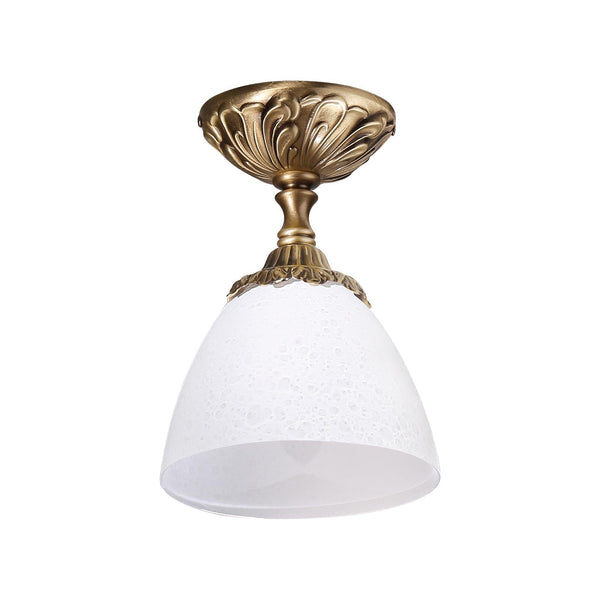 t4option0_0 | Art Deco Ceiling Light Brass And Glass Beatrice Ghidini 1849