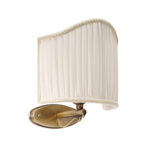 Brass Applique With Decor Lamp Shade Classic by Ghidini 1849