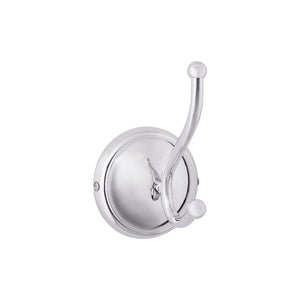 Brass Double Robe Hook Premium Quality Alba by Ghidini 1849