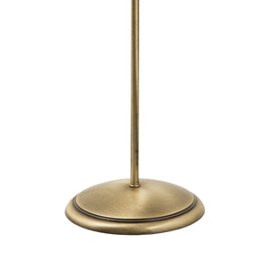Brass Floor Standing Towel Rail - Ring - Robe Hook by Ghidini 1849