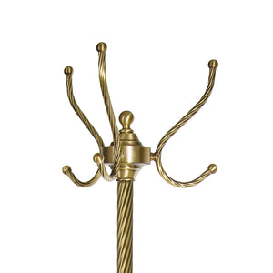 Brass Free Standing Towel Rail And Robe Hooks Impero by Ghidini 1849