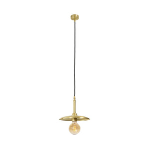 Brass Pendant Light Vintage Small Elio by Ghidini 1849
