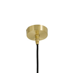 Brass Pendant Light Vintage Small Elio by Ghidini 1849