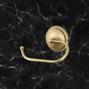 Brass Toilet Paper Holder Italian Alba by Ghidini 1849