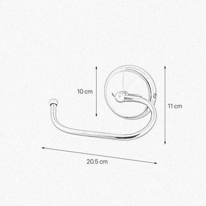 Brass Toilet Paper Holder Italian Alba by Ghidini 1849