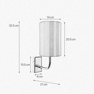 Brass Wall Sconce Soft Light Premium Aurora by Ghidini 1849