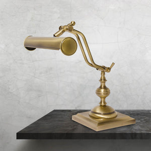 Bronze Bankers Lamp In Premium Brass Adjustable by Ghidini 1849