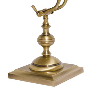 Bronze Bankers Lamp In Premium Brass Adjustable by Ghidini 1849