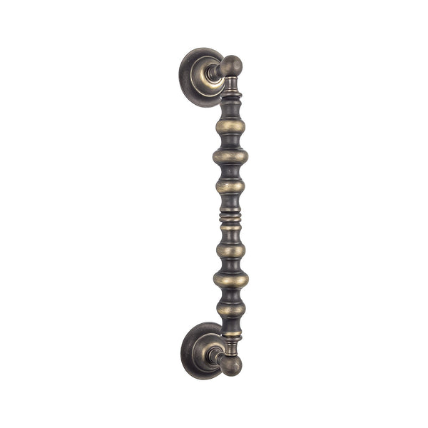 t4option0_0 | Bronzed Brass Pull Handle with Artistic Details Ghidini 1849
