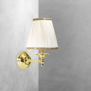 Decorative Wall Lights in Polished Brass Premium by Ghidini 1849