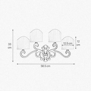 Decorative Wall Sconces For Living Room Giglio by Ghidini 1849