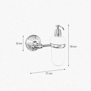 Old Fashioned Soap Dispenser For Wall Brass Olimpo by Ghidini 1849