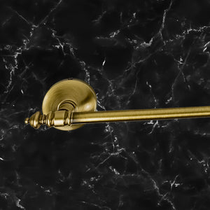 Old Fashioned Towel Holder For Wall Brass Olimpo by Ghidini 1849