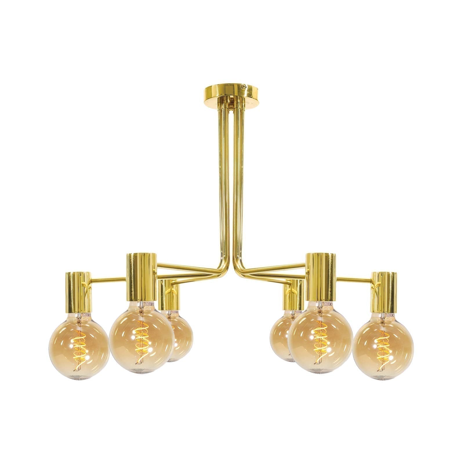 Brass Floral Chandelier Premium Classic Design