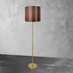 Retro Floor Lamp Real Brass Soft Light Ilizia by Ghidini 1849
