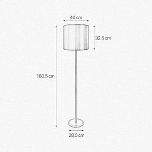 Retro Floor Lamp Real Brass Soft Light Ilizia by Ghidini 1849