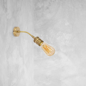 Retro Wall Lamp Real Brass Vintage Vesta by Ghidini 1849