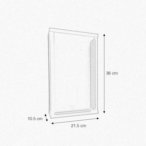Square Outdoor Sconce Large Premium Vintage by Ghidini 1849