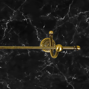 Stylish Towel Rail Solid Brass Royal 600Mm Dafne by Ghidini 1849