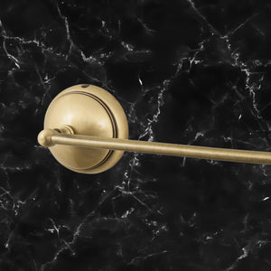 Towel Rail In Solid Brass Italian Design Alba by Ghidini 1849