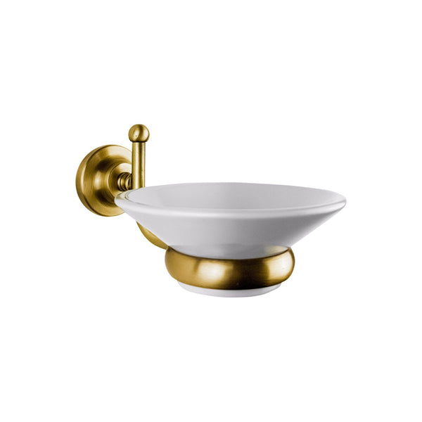 t4option0_0 | Traditional Soap Dish Holder Ceramic Brass Ottavia Ghidini 1849