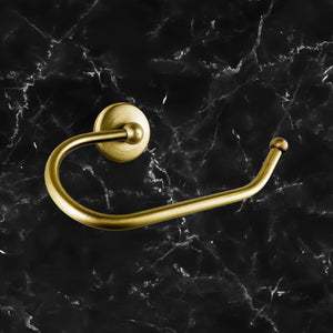 Vintage Brass Toilet Paper Holder Premium Adele by Ghidini 1849