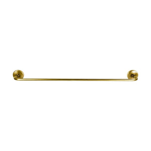 Vintage Brass Towel Bar Smooth Premium Style Adele by Ghidini 1849