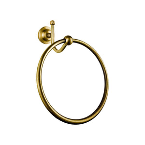 Vintage Brass Towel Ring Premium Quality Ottavia by Ghidini 1849