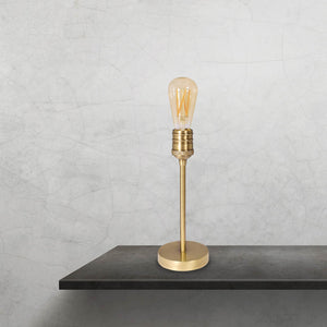 Vintage Retro Table Lamp Solid Brass Vesta by Ghidini 1849