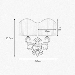 Wall Decor Lights For Living Room Real Brass Giglio by Ghidini 1849