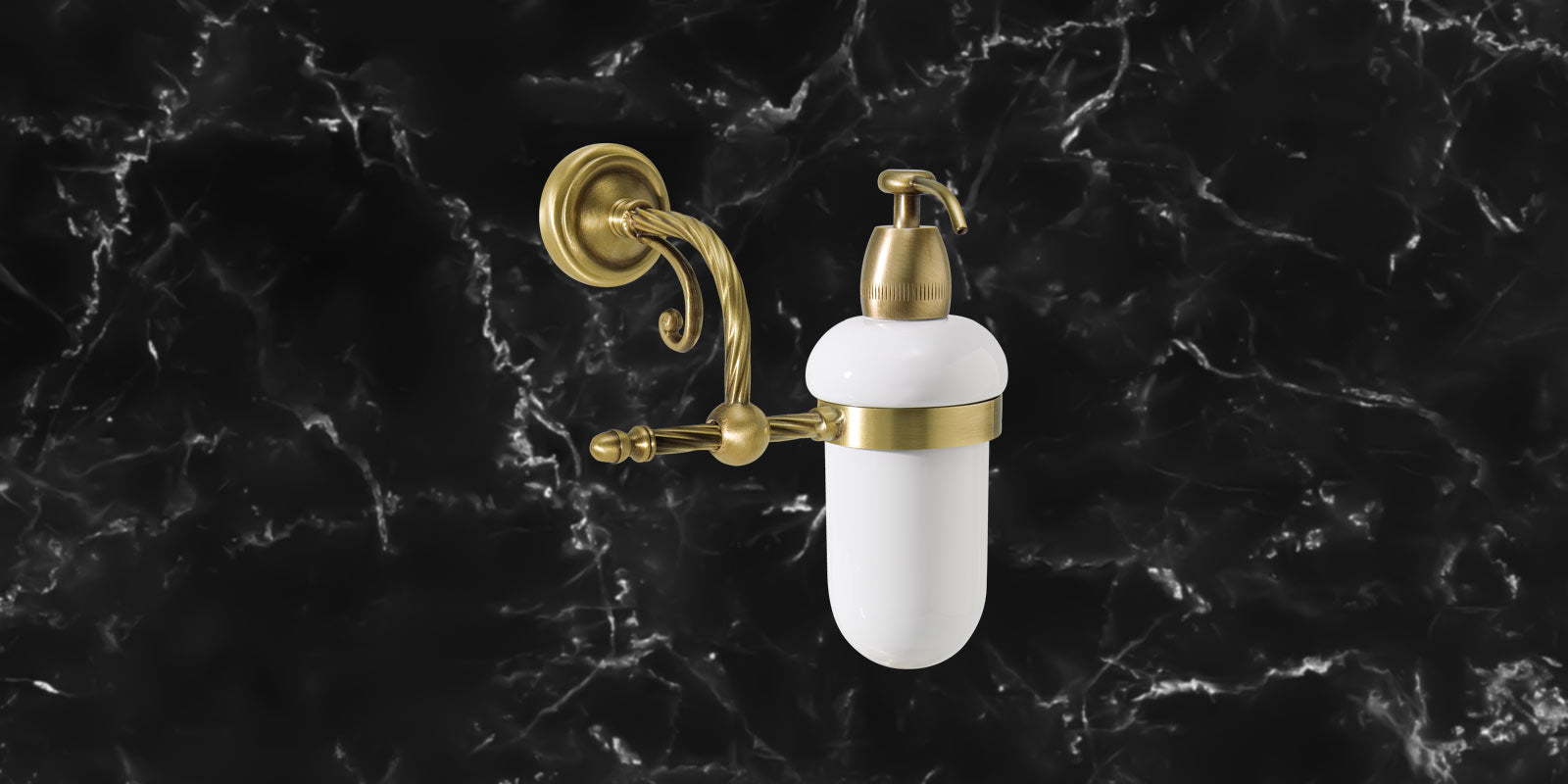 Wall-mounted ceramic and brass soap dish: 4 trendy finishes for a warm and welcoming bathroom