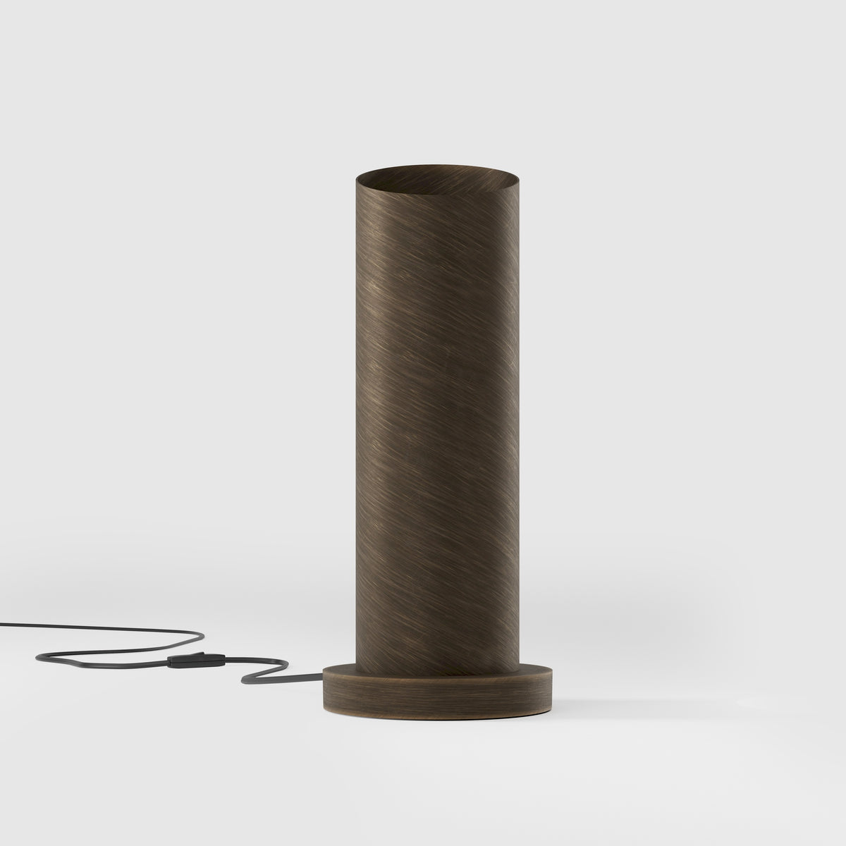 Lampada da Tavolo in Ottone Stile Minimal Venere - OBM Bronzo Satinato Opaco
