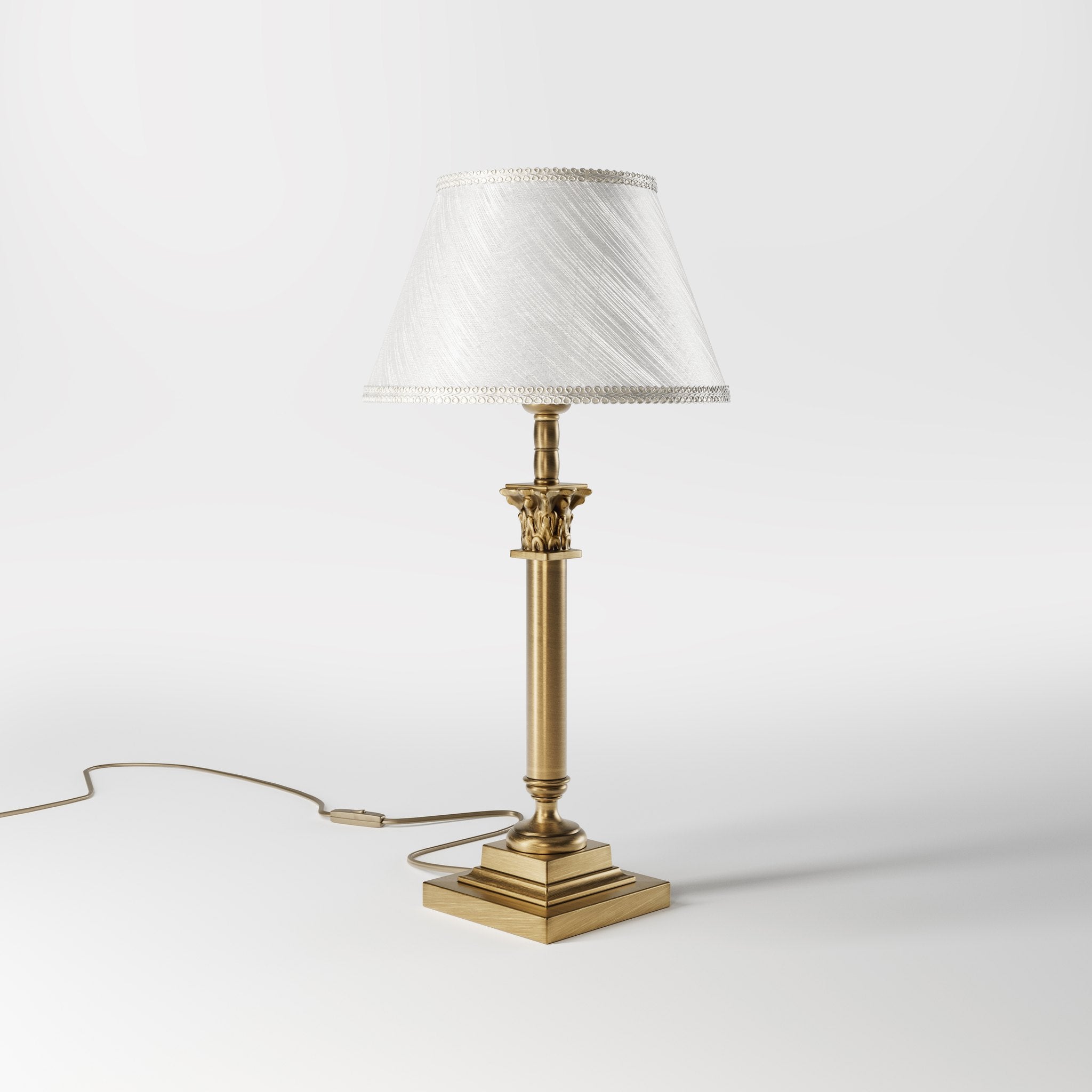 Ghidini 1849 Table Lamp in Brass with...