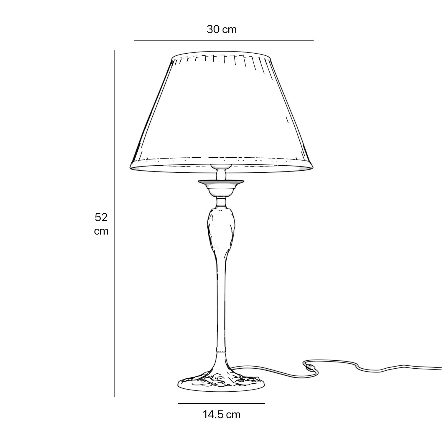 Liberty style table lamp Simona collection with decorated brass base featuring floral motifs and pleated ivory white fabric lampshade by Ghidini 1849