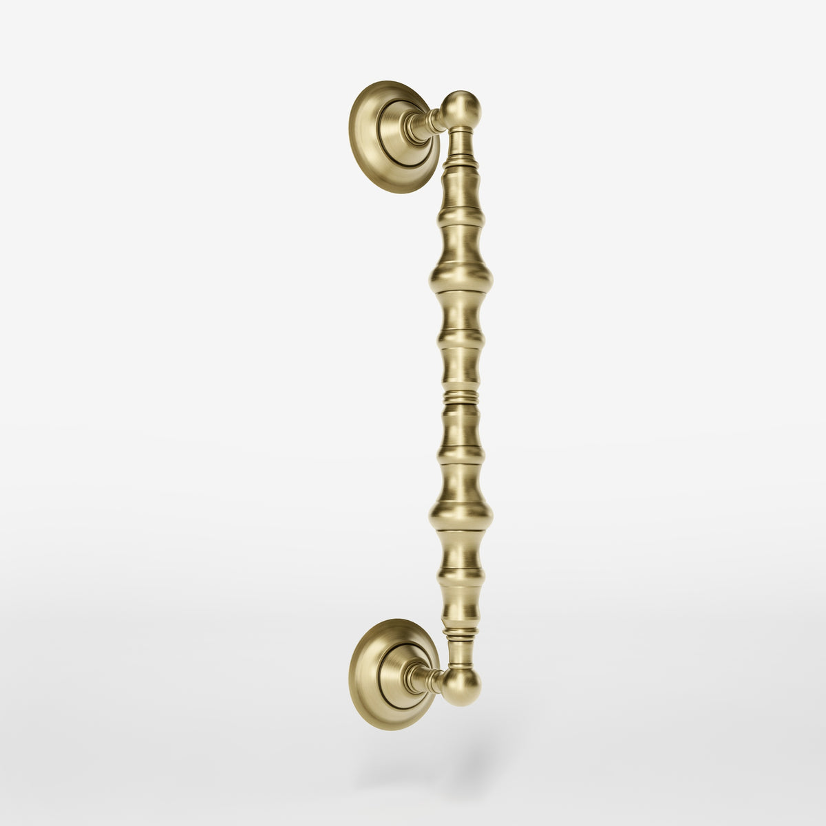Klassischer Messing-Ziehgriff mit Geschwungener Silhouette - OBV Satin Bronze Leichte