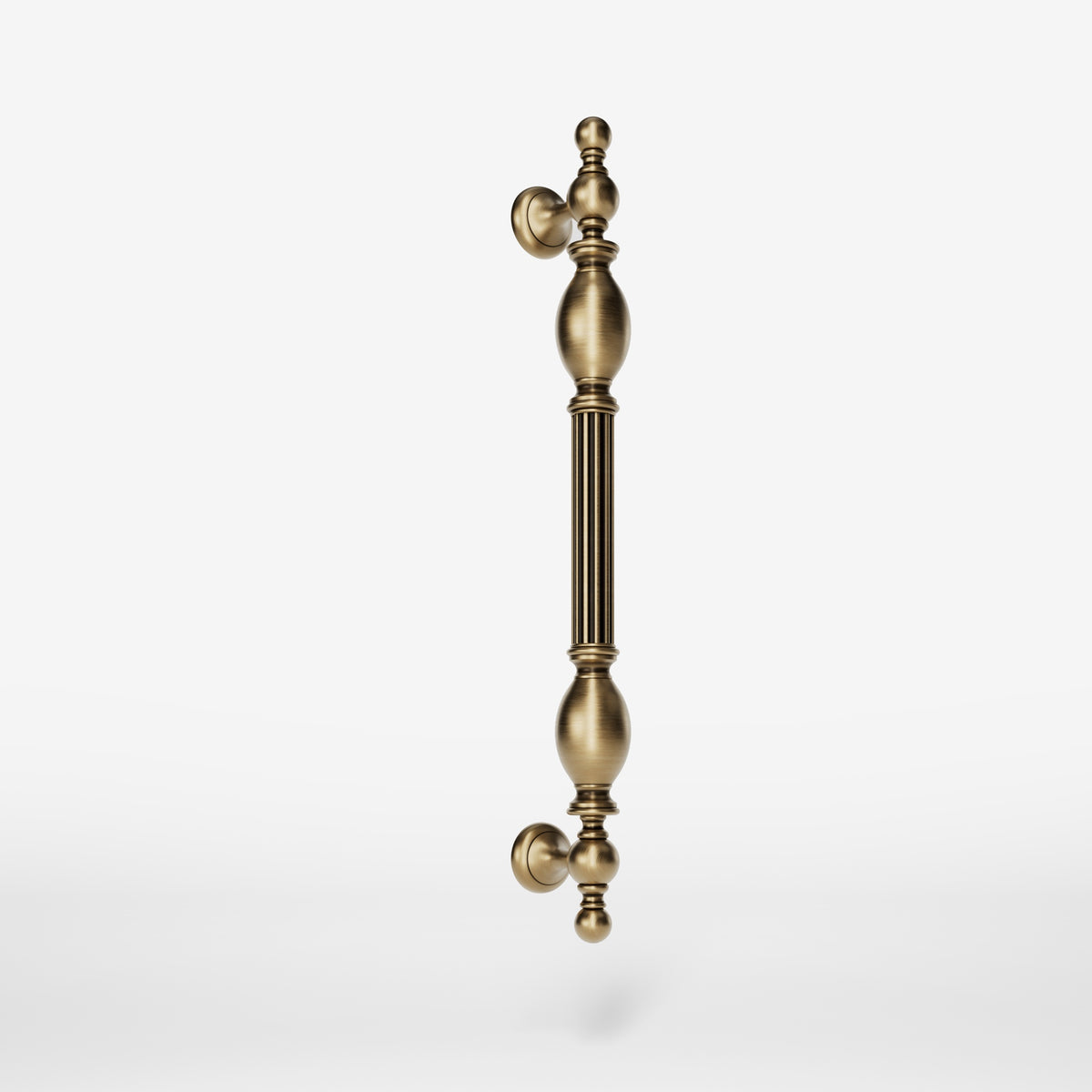 Ziehgriff aus Messing mit Renaissance-Design und Verzierungen - OBS Satin Bronze