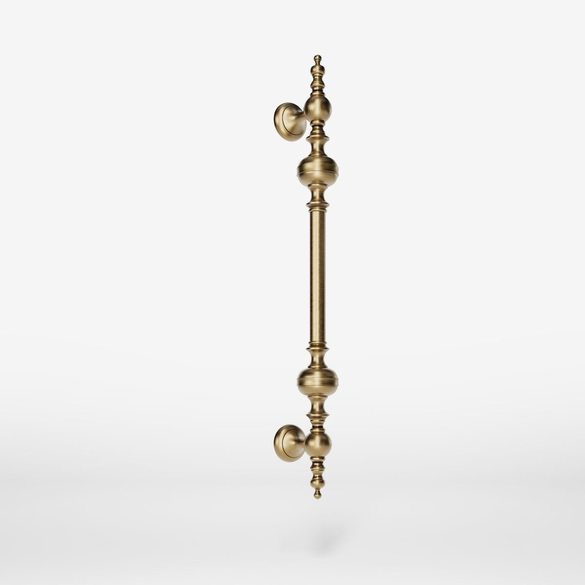 Poignée de Tirage en Laiton avec Détails Sculptés - OBS Bronze Laiton Satiné