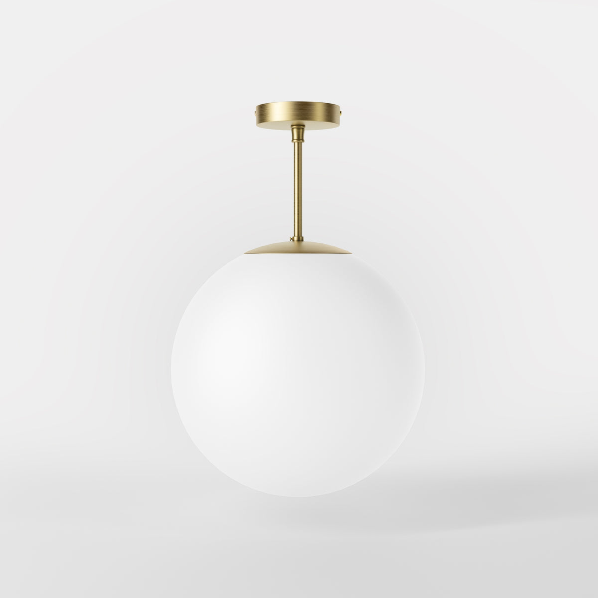 Kugeldeckenleuchte Minimalistisch Kompakt Musa - OBV Satin Bronze Leichte