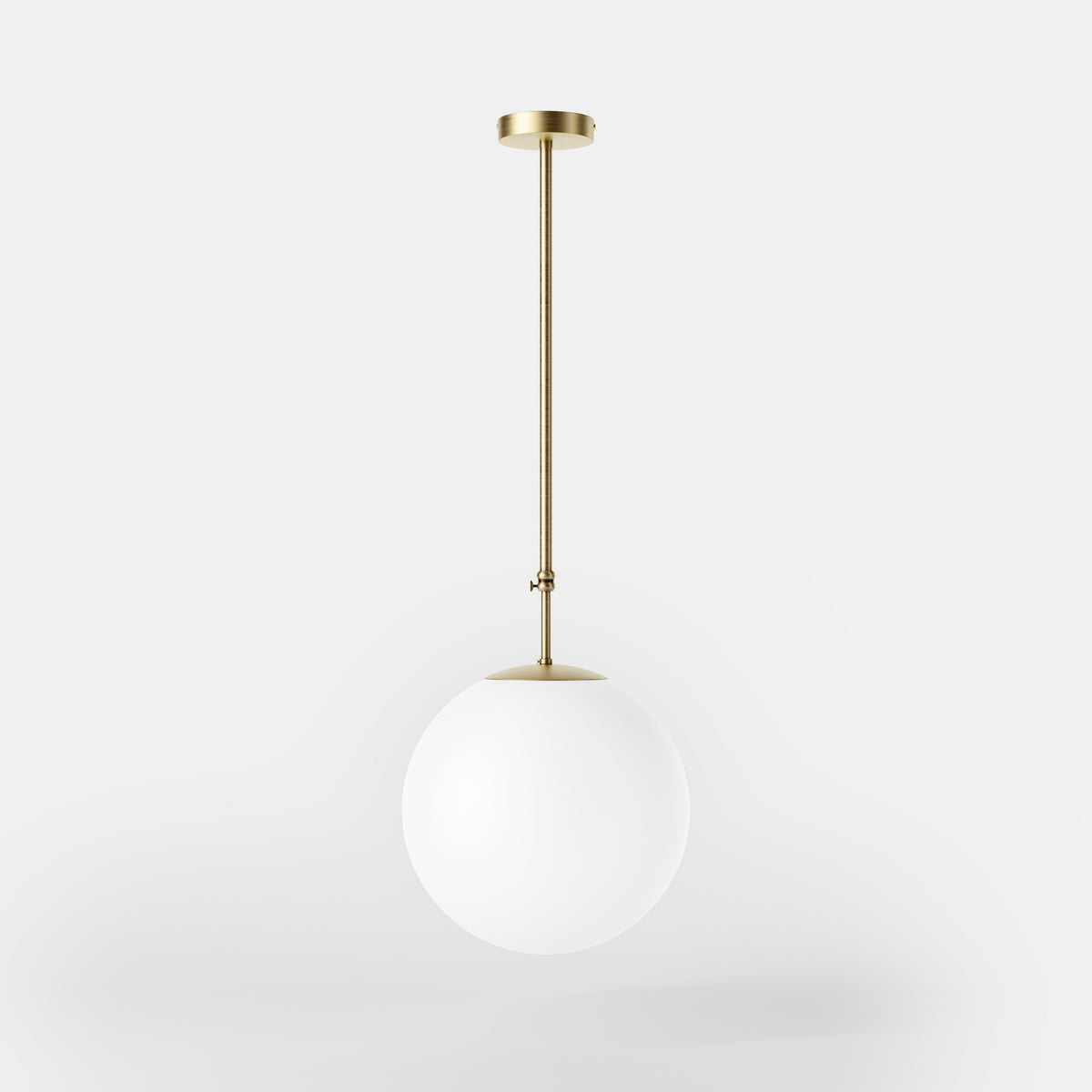 Sospensione Sfera Art Déco Regolabile Musa - OBV Bronzo Satinato Chiaro