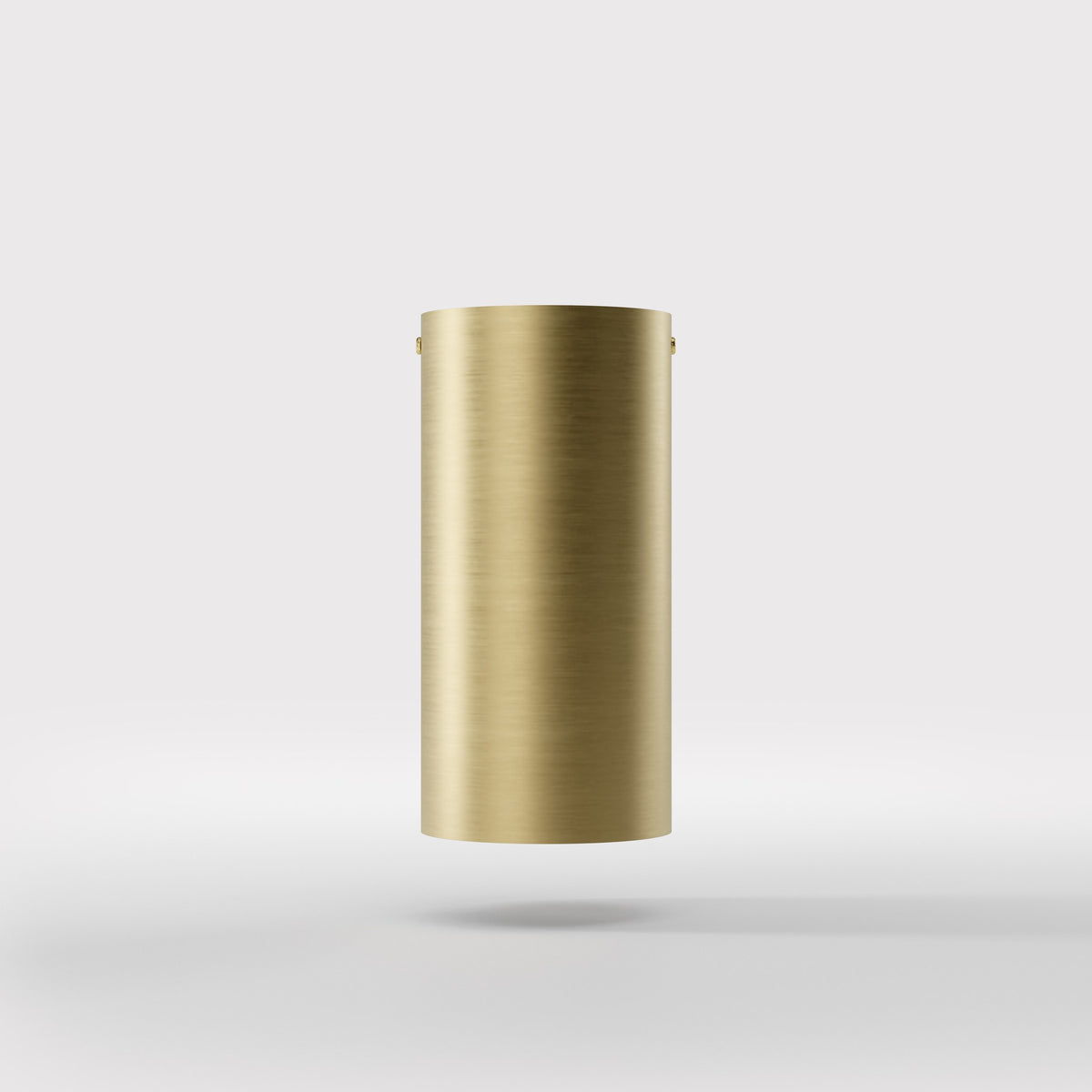 Zylindrische Deckenlampe aus Messing für Flure - OBV Satin Bronze Leichte