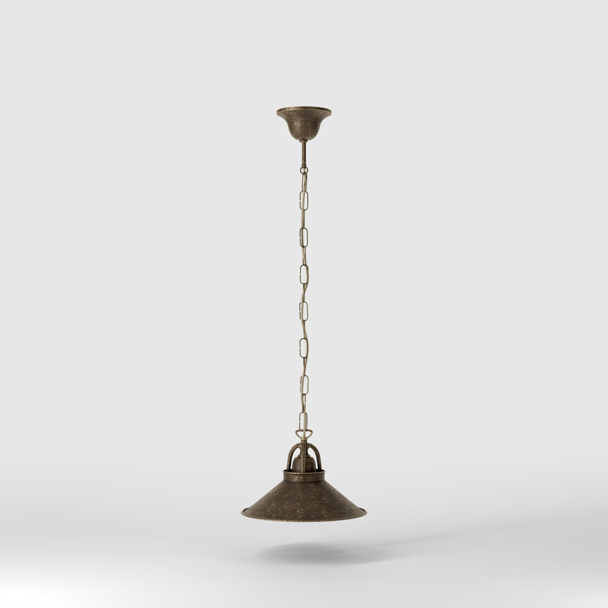 Classic Chain Pendant Light 25 cm Shade Alice - OAS Antique Brass